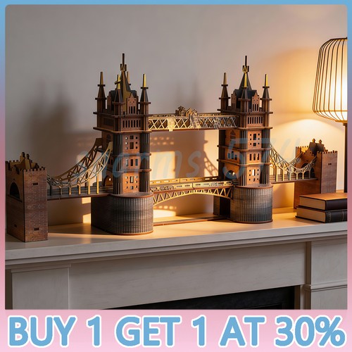 London bridge wooden puzzle - london,