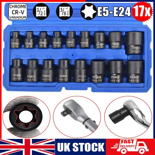 Female impacted torx star - torx,