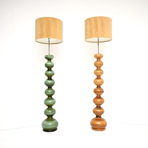 Pair vintage ceramic - of,