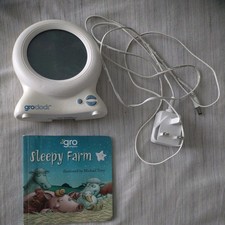 The Gro Company Groclock Sleep Trainer - White With Original Power Supply & Book