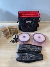 Rotolight AEOS LED Light Kit - With Padded Bag Filters Tripods & Batteries
