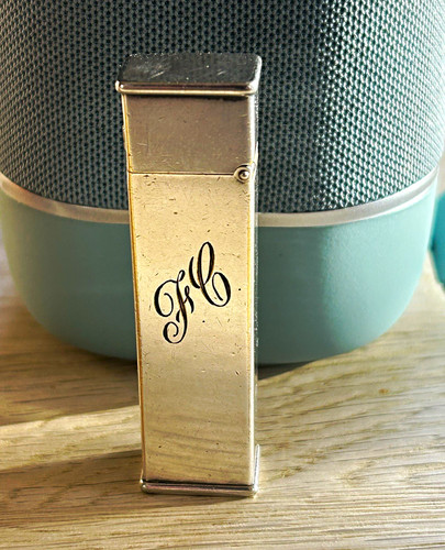 Dunhill pocket petrol lighter - pocket,