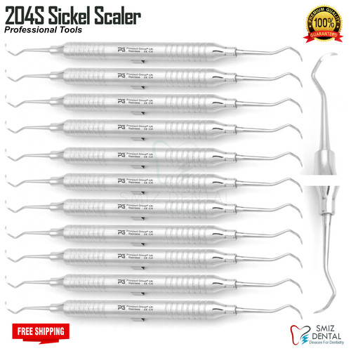Sickle scaler 204s dental - scaler, hand