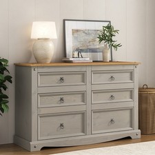 Corona grey chest drawers - grey, of