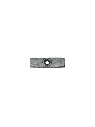 5cm galvanised silver turn - galvanised,