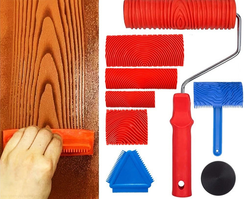 Wood graining tool set - wood,