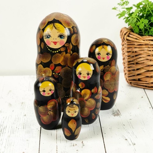 Hand painted russian nesting - hand,