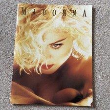 Madonna Blond Ambition World Tour 1990 Programme