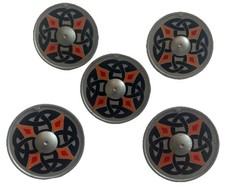 Playmobil 5 Orange Silver &