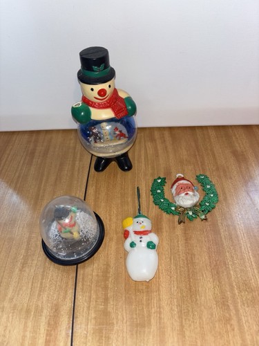 Vintage plastic christmas - vintage,