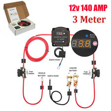 Split Charge Relay Kit Starter Battery Charger to Leisure Battery For Camper Van