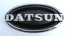 Datsun 100A E10 Rear Pillar Badge Datsun Nissan Cherry 70 to 74