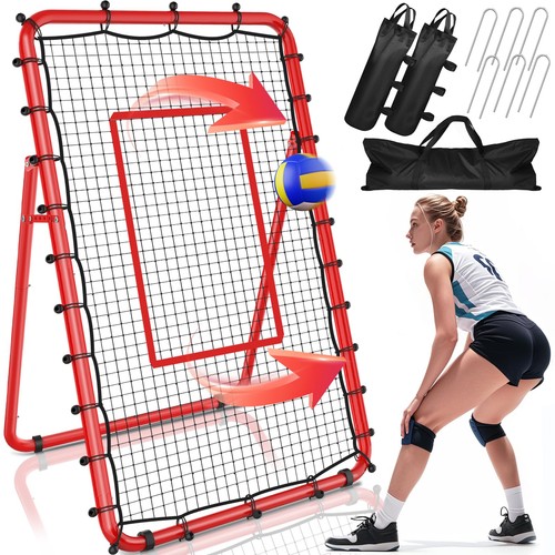 7x4ft volleyball rebounder - 7x4ft, net