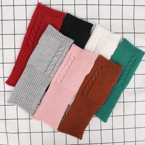 Cashmere fingerless gloves - fingerless,