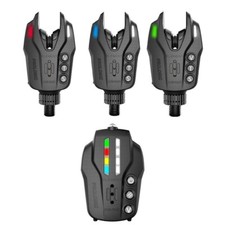 Prologic Element Com-Pact Alarm Set 3 Plus 1 Carp Fishing Alarm Sets - 1609323