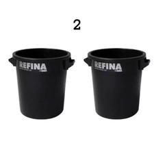 REFINA PLASTERERS MIXING BUCKET 2 X 35 LTS PLASTERING BUILDERS WATER TUB PLASTER