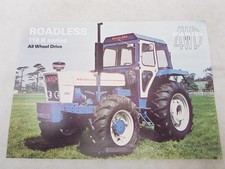 ROADLESS 118K SERIES Tractor Sales Leaflet JUL 1978 #194.1.7.78