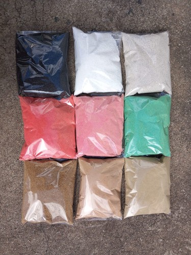 Coloured sand 750g - sand,
