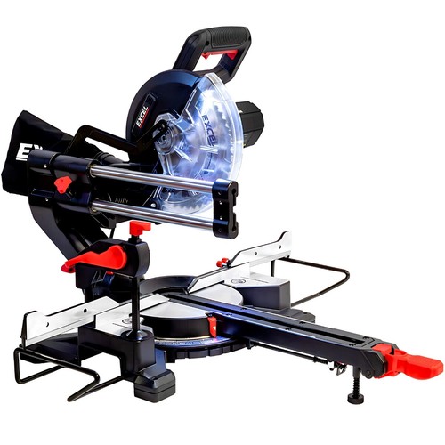 Excel 216mm sliding mitre saw - sliding,
