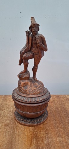 Antique black forest wooden - antique,