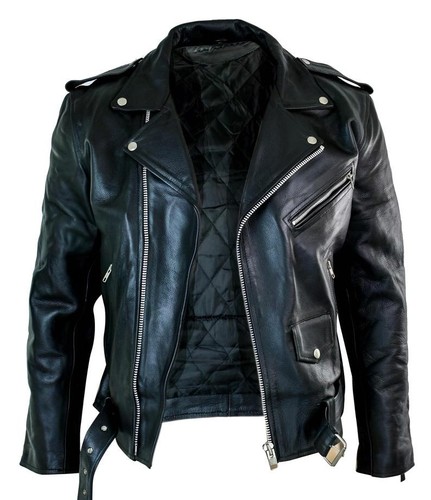 Men black brando style - men's,