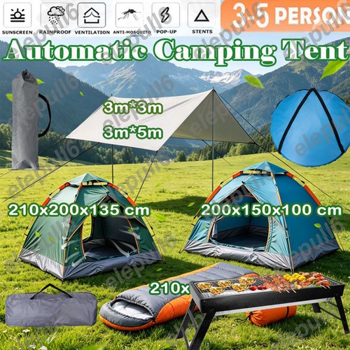 Pop hiking tent 4 - hiking, man
