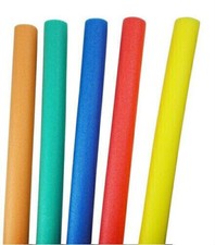 3 x Swimming Pool Noodle Float Aid Woggle Logs Noodles Water Flexible Wet Tub