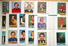 Topps Scottish Footballers 1977 Yellow Backs x 66 Trade Cards Celtic Rangers etc