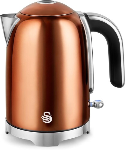 Swan solace copper kettle - 1.7l,