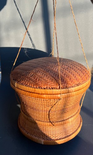 Rice basket hamper - rice, lid