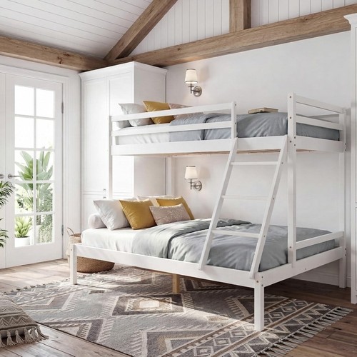 Elegant wooden triple bunk - elegant,