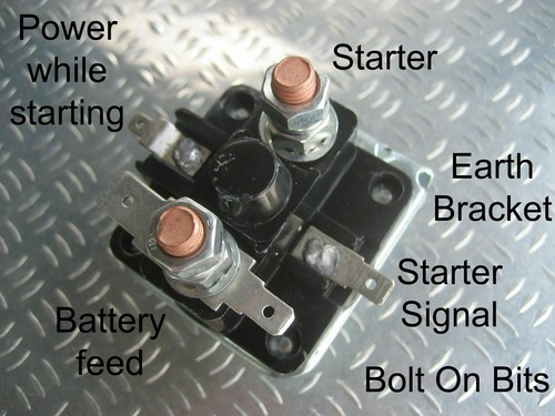 Starter solenoid mini - mini, clubman