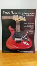 KRAMER PACER FLOYD ROSE GUITARS 1984 PRINT AD 11 X 8.5 001085