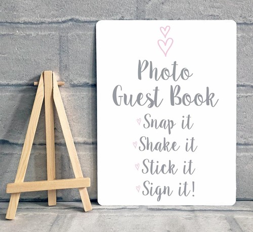 Photo guest book wishing - a5,