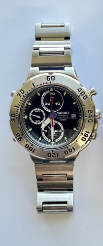 Vintage seiko 7t32 6m80 - vintage, alarm
