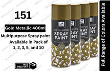 151 Gold Metallic Spray Paint
