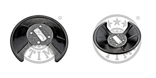 Rear brake disc splash panel - rear,