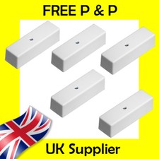 5 x White 7 Way Burglar Alarm