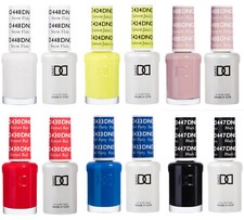 DND Duo Gel & Nail Polish Set 2x15ml - Sorted (#601 - 819) - 451 Colours