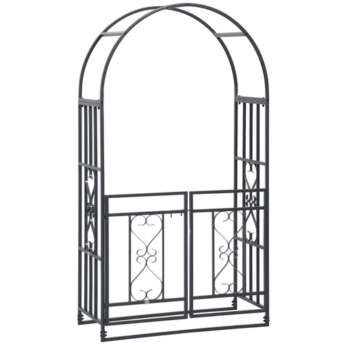 Outsunny metal garden - metal, arch