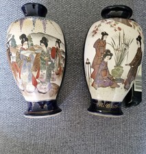 Pair of Japanese Satsuma Style