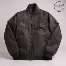 Barbour International Sprocket Wax Jacket Men’s Large Black 