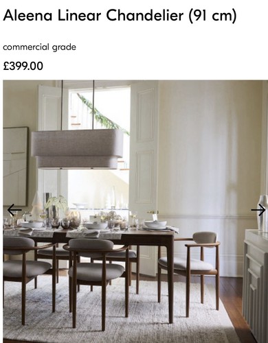 Aleena linear chandelier - aleena,
