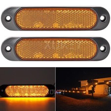 2x Amber Side Marker &