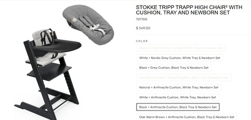 Stokke tripp trapp - tripp, high