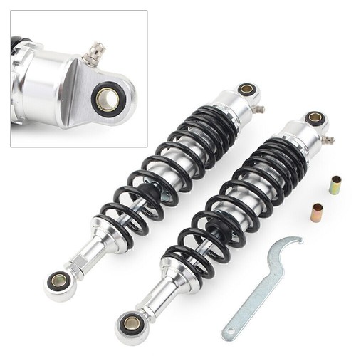 320mm silver rear shock - rear,