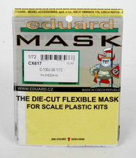 Eduard 1/72nd Lockheed C-130J-30 Canopy & Wheel Masks #CX617 (Zvezda)