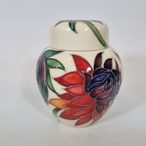 Moorcroft pottery ruby - pottery, red
