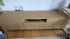 BESTÅ (IKEA) TV bench, oak effect, 180x40x64 cm