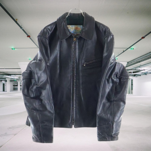 Vintage aero leather jacket - aero,